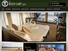 Tablet Screenshot of beachcampyala.com